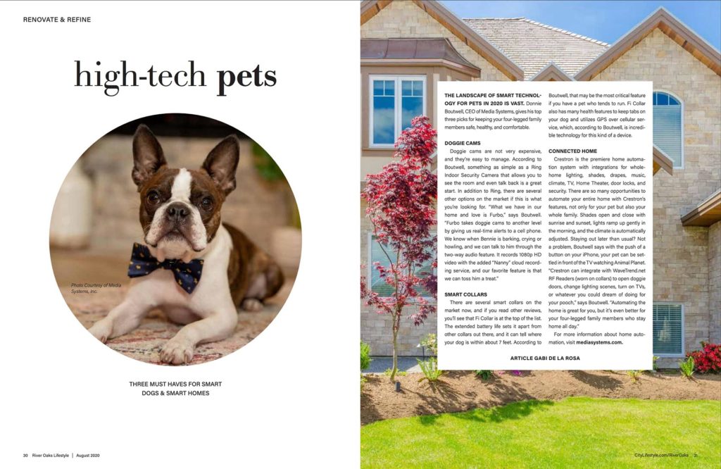 High-tech pets | River Oaks on Issuu