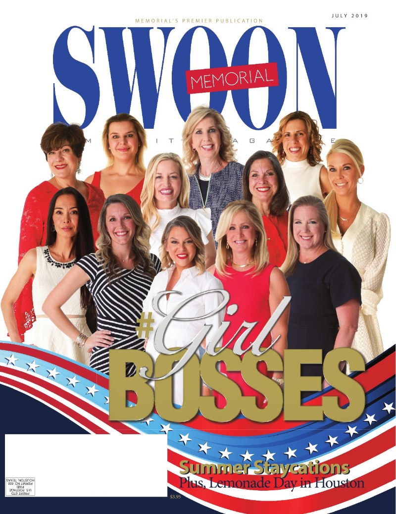 Swoon Memorial magazine, July 2019 #GirlBosses cover, featuring Jaclyn Boutwell